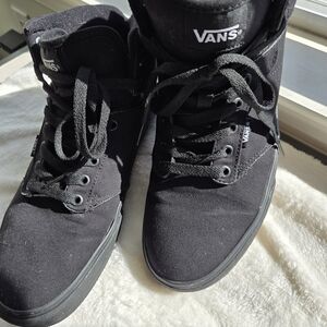 Vans Men's Black High-Top Sneakers